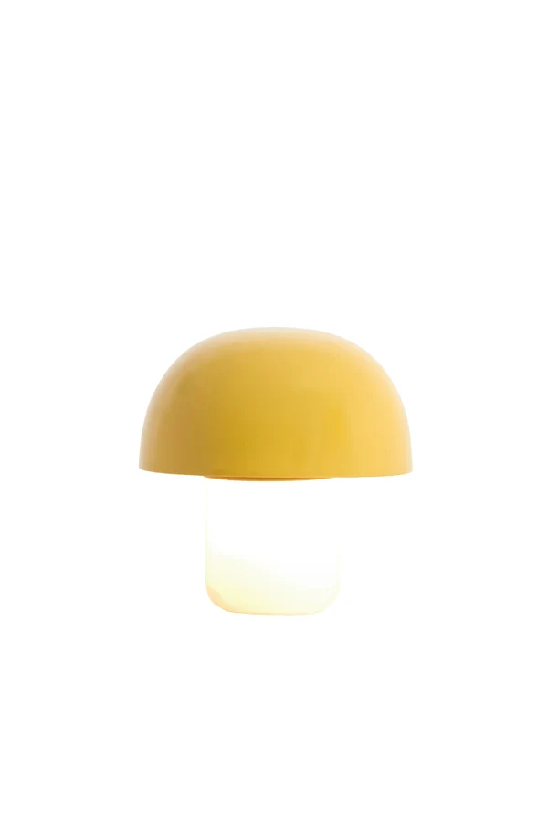 Table lamp 20x20 cm ANIVA shiny yellow