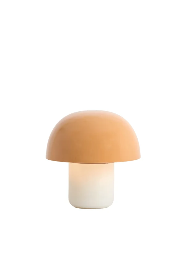Table lamp 20x20 cm ANIVA shiny orange