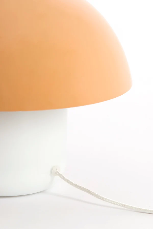 Table lamp 20x20 cm ANIVA shiny orange