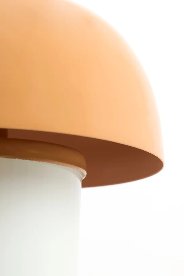 Table lamp 20x20 cm ANIVA shiny orange