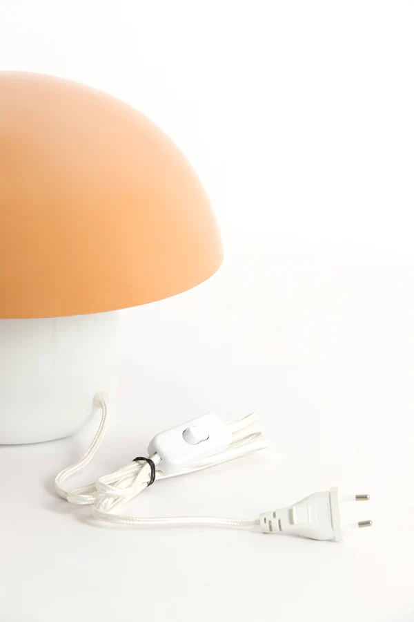 Table lamp 20x20 cm ANIVA shiny orange