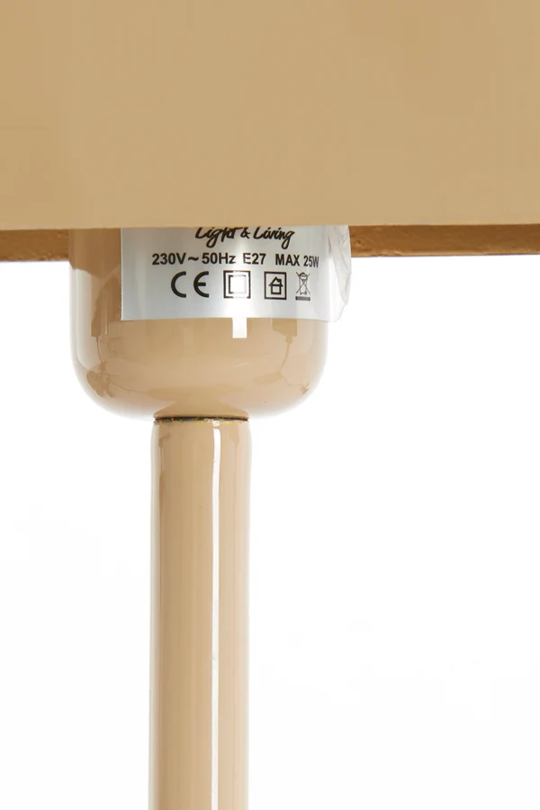 Table lamp 20x10x36 cm ELENIE shiny sand