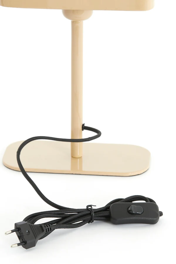 Table lamp 20x10x36 cm ELENIE shiny sand