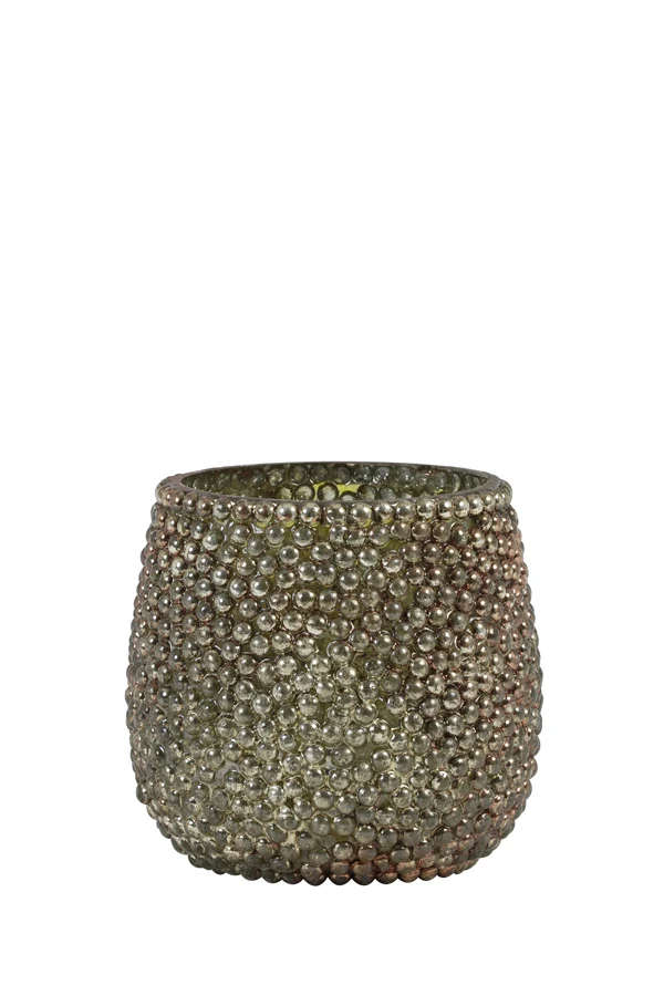 Tealight 10x10 cm EMILIO copper