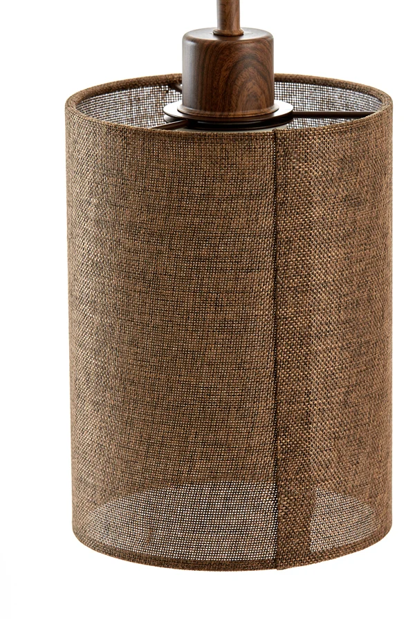 Table lamp 26x20x59,5 cm DONIO wood print d brown+d brown