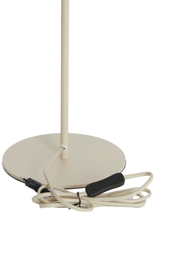 Table lamp 25x70 cm SOLUNE natural+cream