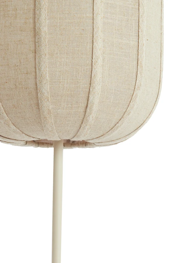 Table lamp 25x70 cm SOLUNE natural+cream