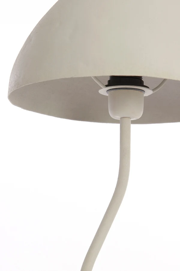 Table lamp 25x67 cm ELIMO matt cream