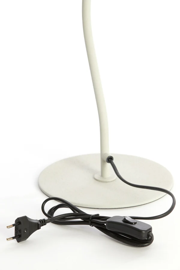 Table lamp 25x67 cm ELIMO matt cream