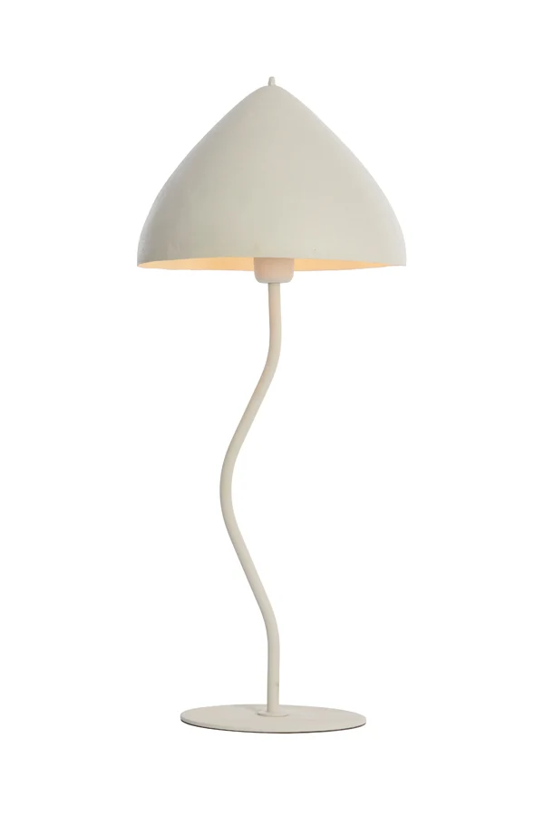 Table lamp 25x67 cm ELIMO matt cream
