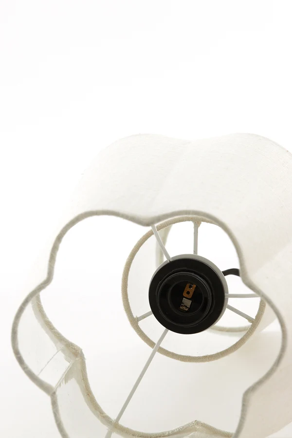 Table lamp 25x50 cm MUSABY linen natural