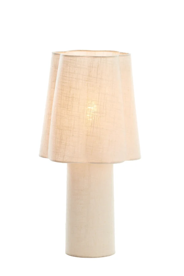 Table lamp 25x50 cm MUSABY linen natural