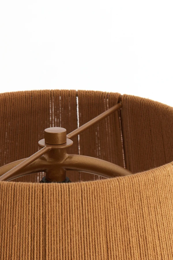 Table lamp 31x58 cm ESPINO ocher yellow+cream
