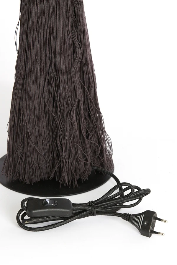 Table lamp 31x58 cm ESPINO dark brown+sand