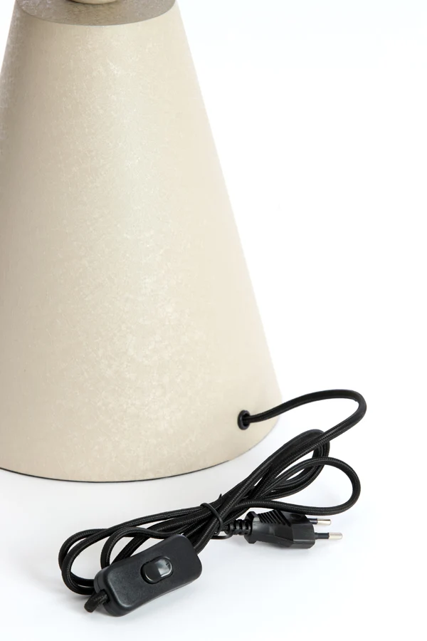 Table lamp 31x49 cm SURRINA matt light grey