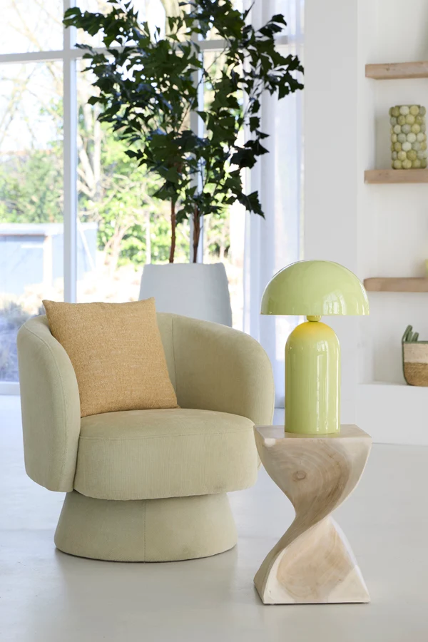 Table lamp 31x48 cm TOLIMA shiny light green