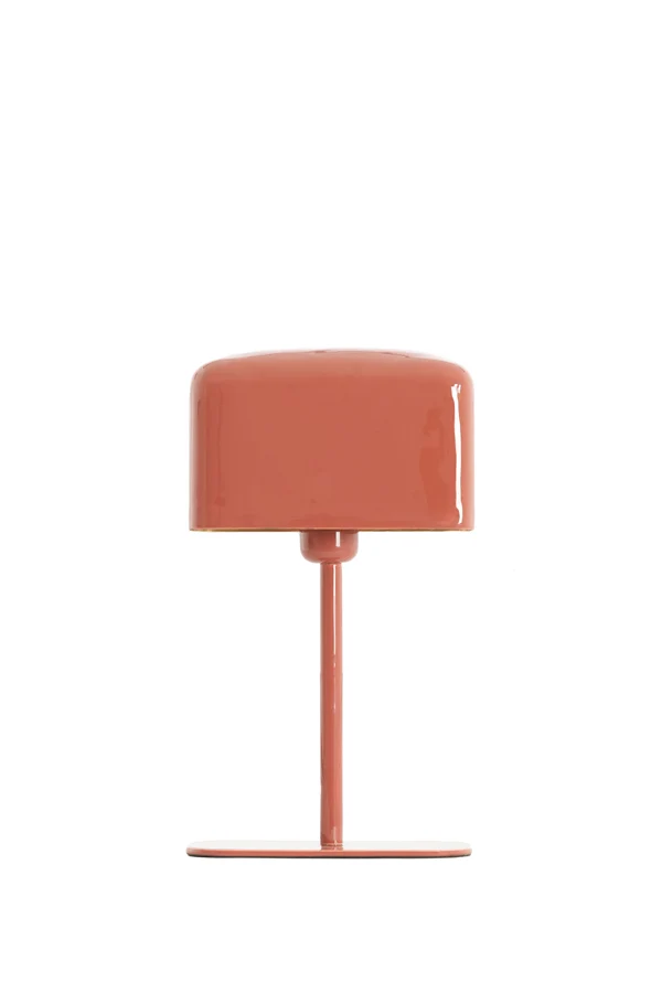 Table lamp 20x10x36 cm ELENIE shiny dark coral