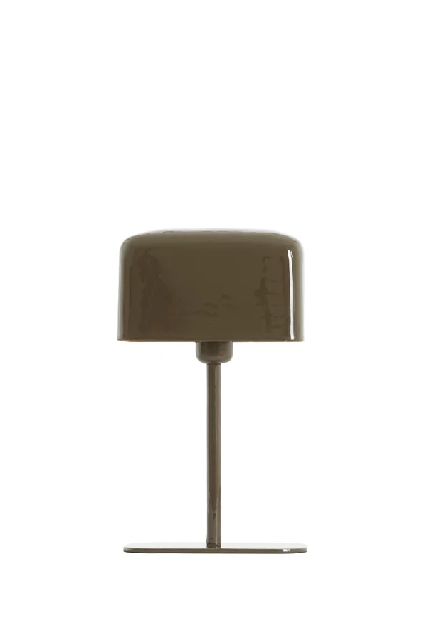Table lamp 20x10x36 cm ELENIE shiny dark brown