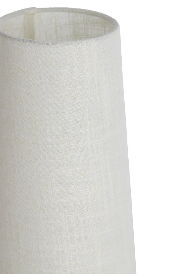 Table lamp 19x52,5 cm HOWIE wood print dark brown+cream