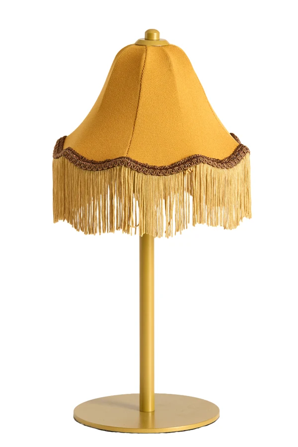Table lamp 19x40 cm ELYA ocher yellow