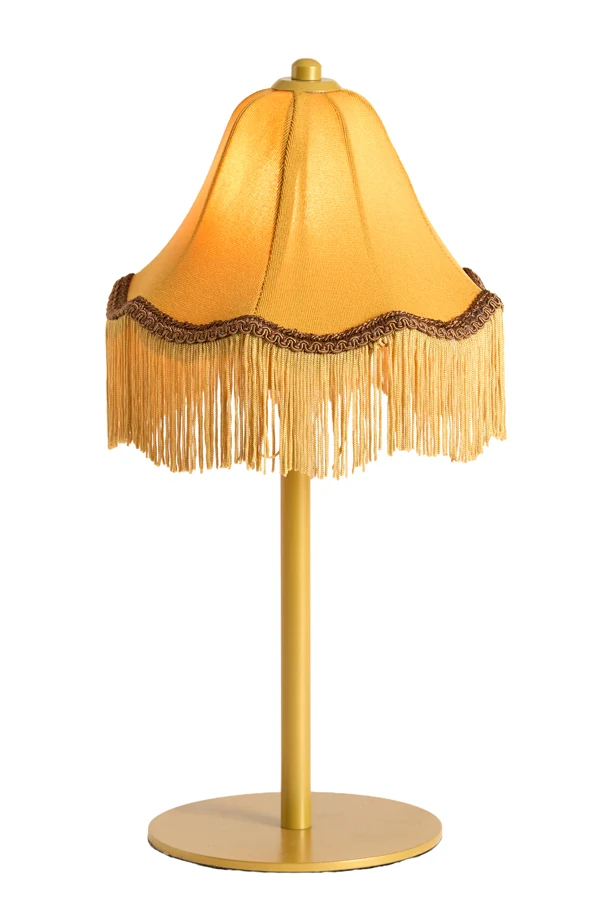 Table lamp 19x40 cm ELYA ocher yellow