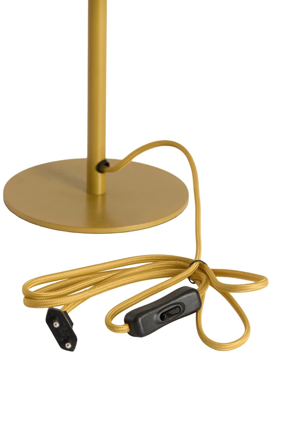 Table lamp 19x40 cm ELYA ocher yellow