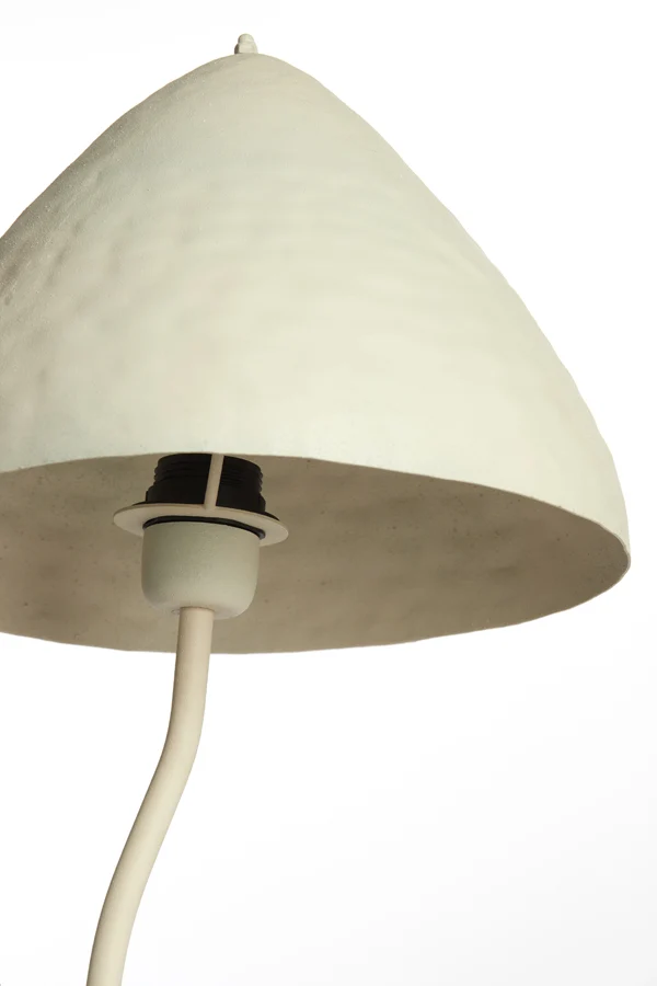Table lamp 25x50 cm ELIMO matt cream