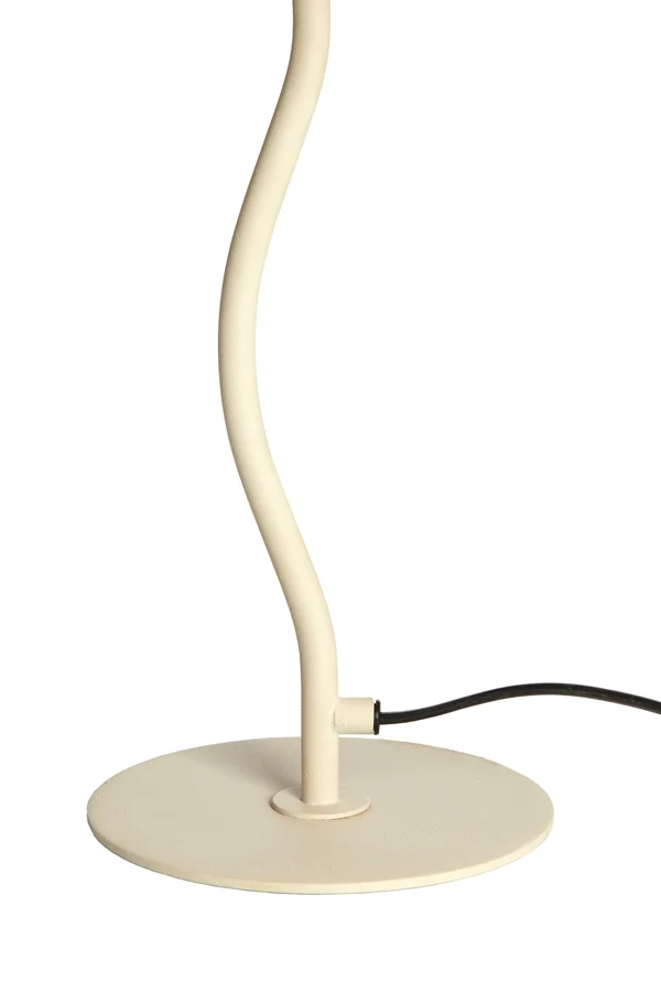 Table lamp 25x50 cm ELIMO matt cream