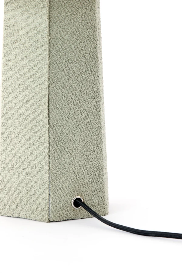 Table lamp 25x49 cm MUSABO mint green+white