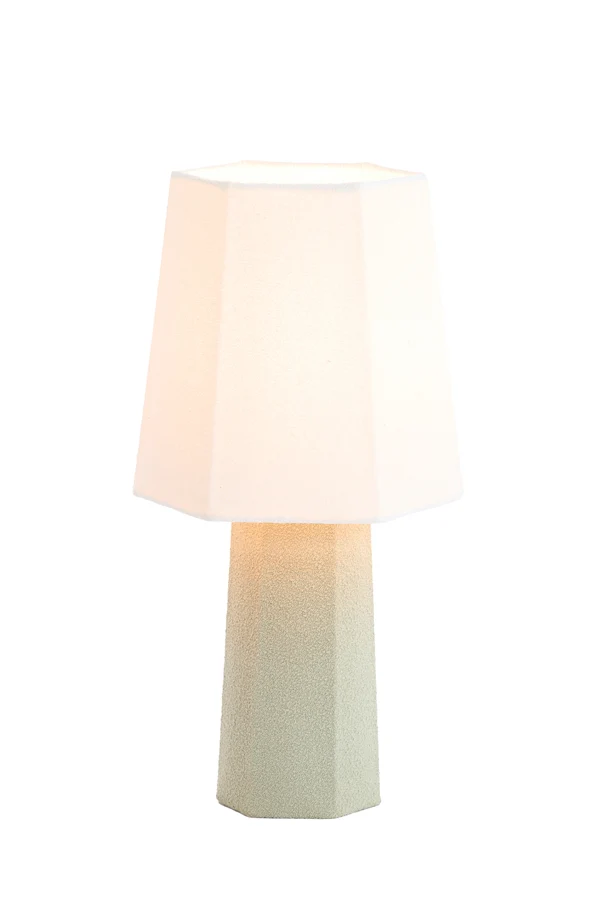 Table lamp 25x49 cm MUSABO mint green+white