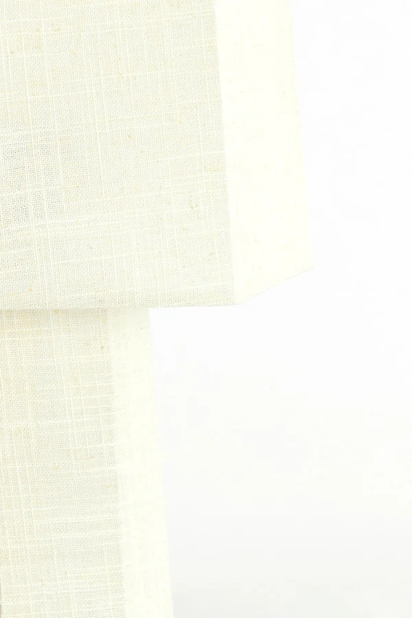 Table lamp 25x49 cm MUSABO linen white