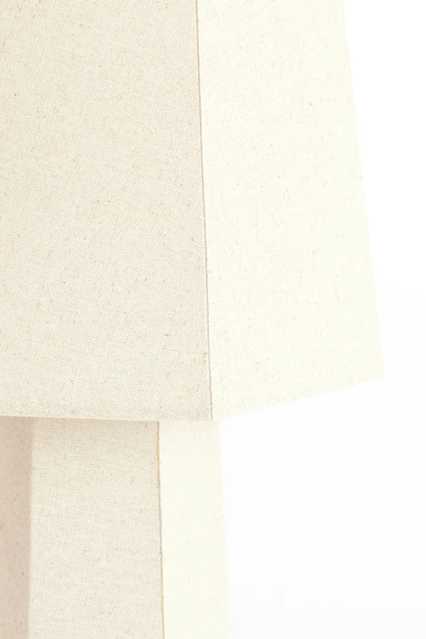 Table lamp 25x49 cm MUSABO linen natural