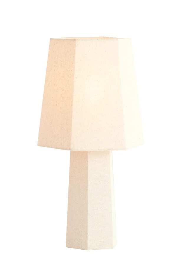 Table lamp 25x49 cm MUSABO linen natural