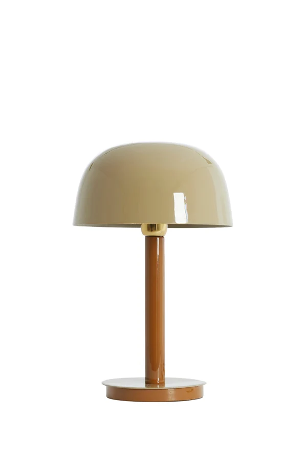 Table lamp 25x37 cm MARIVET sand+brown