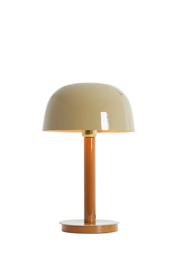 Table lamp 25x37 cm MARIVET sand+brown