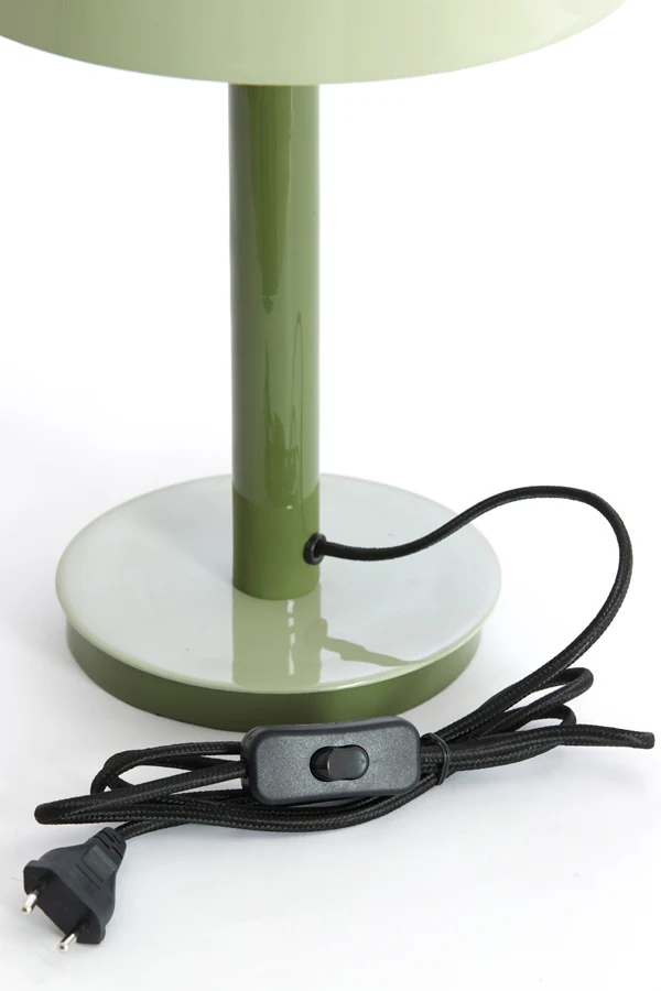 Table lamp 25x37 cm MARIVET olive green+light green