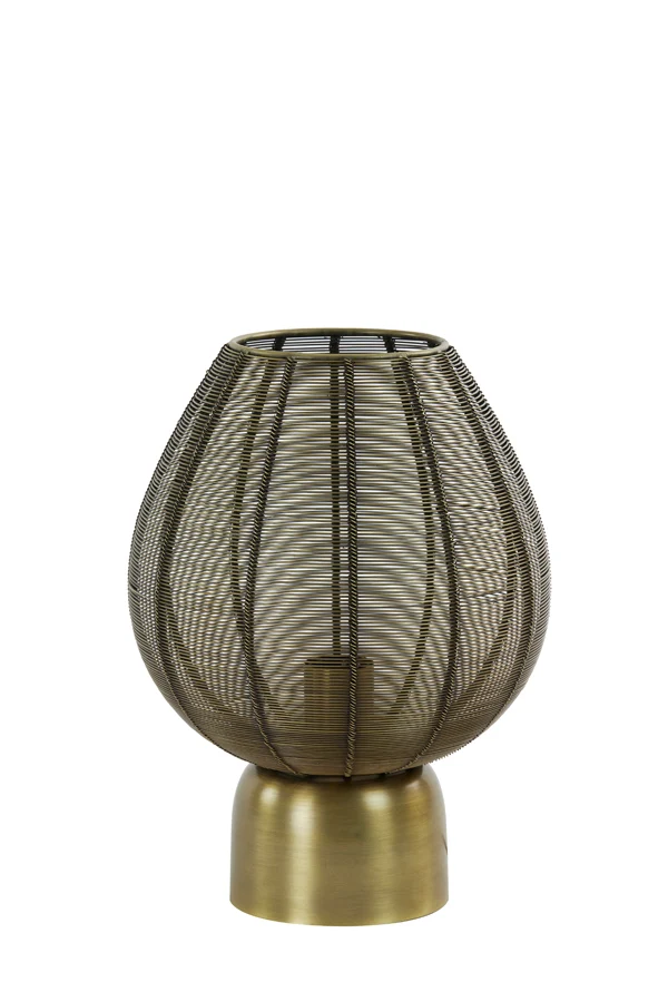 Table lamp 25x34 cm SUNEKO antique bronze