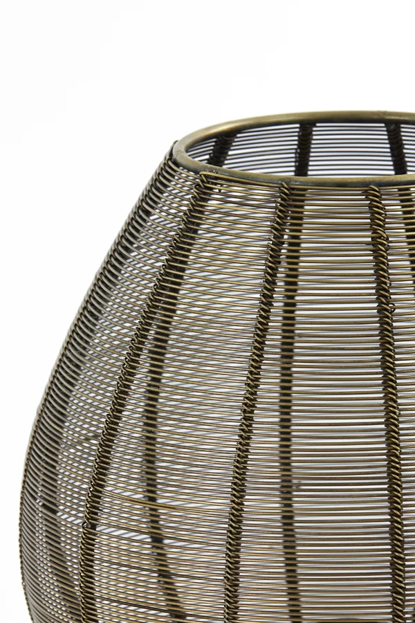 Table lamp 25x34 cm SUNEKO antique bronze
