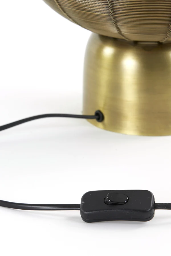 Table lamp 25x34 cm SUNEKO antique bronze