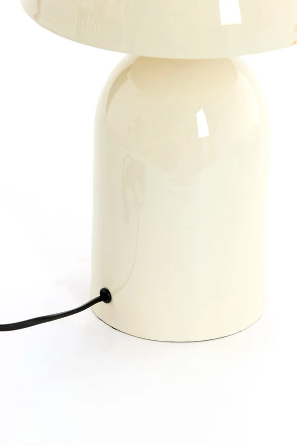 Table lamp 31x48 cm TOLIMA shiny cream
