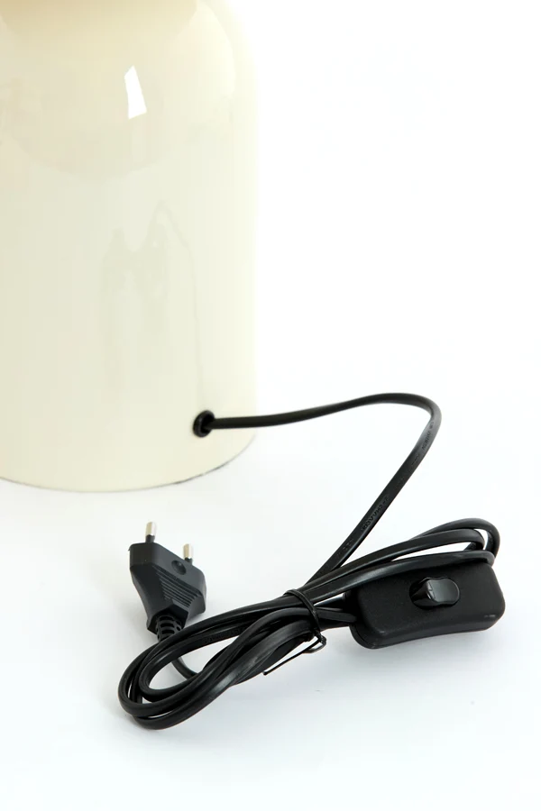 Table lamp 31x48 cm TOLIMA shiny cream