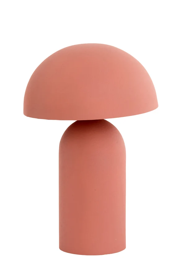 Table lamp 31x48 cm TOLIMA matt coral-pink