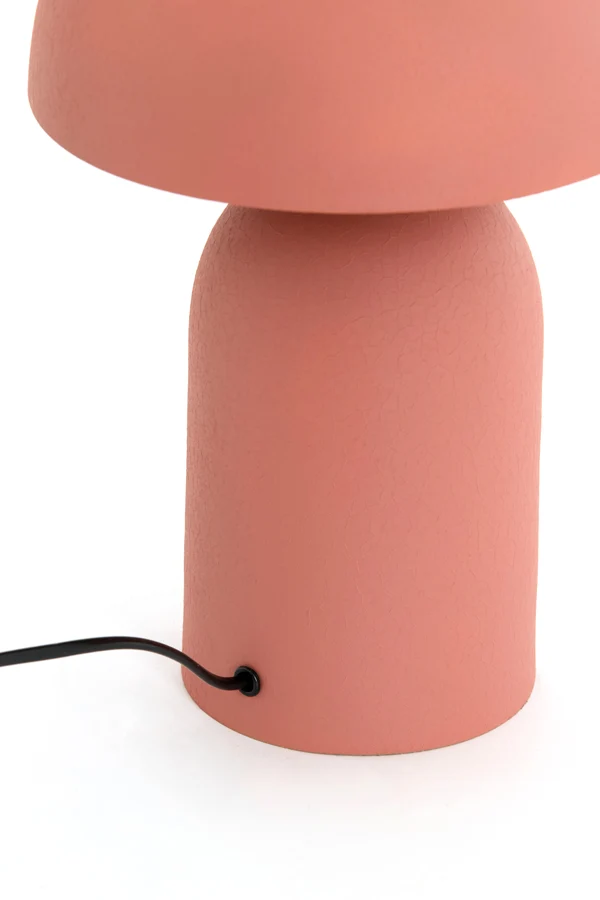 Table lamp 31x48 cm TOLIMA matt coral-pink