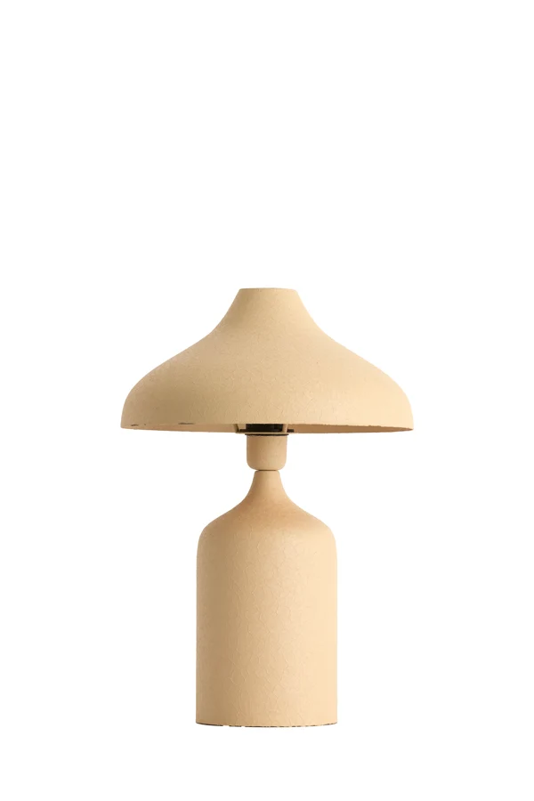 Table lamp 31x46 cm YEBRI matt beige