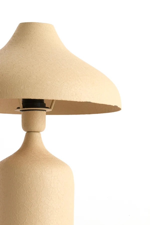 Table lamp 31x46 cm YEBRI matt beige