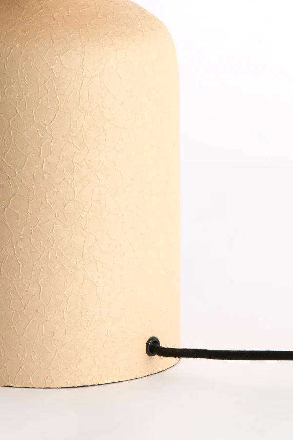 Table lamp 31x46 cm YEBRI matt beige