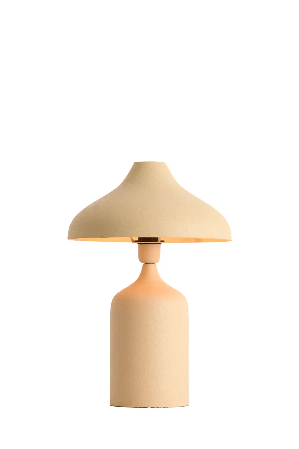 Table lamp 31x46 cm YEBRI matt beige