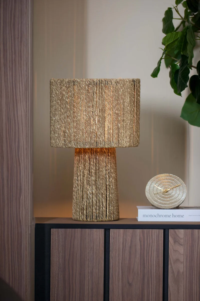 Table lamp 31,5x51 cm PITINO jute natural
