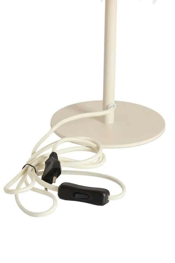 Table lamp 19x40 cm ELYA cream