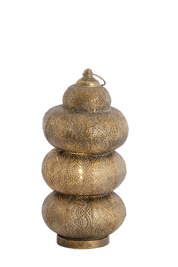 Table lamp 19,5x42 cm KAITO brown gold